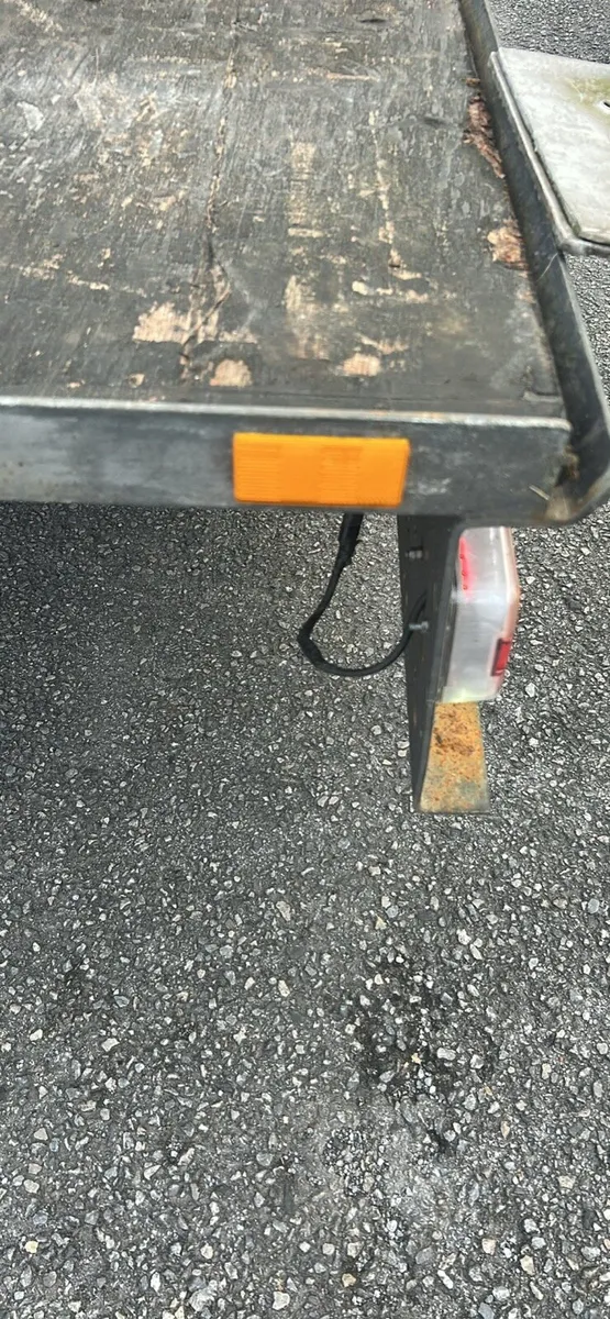 14 x6”6 ft lyton beaver- tail car transporter - Image 3