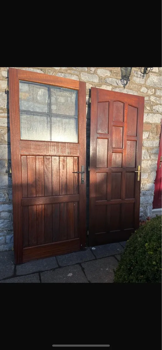 Teak front and back Doors - Image 3