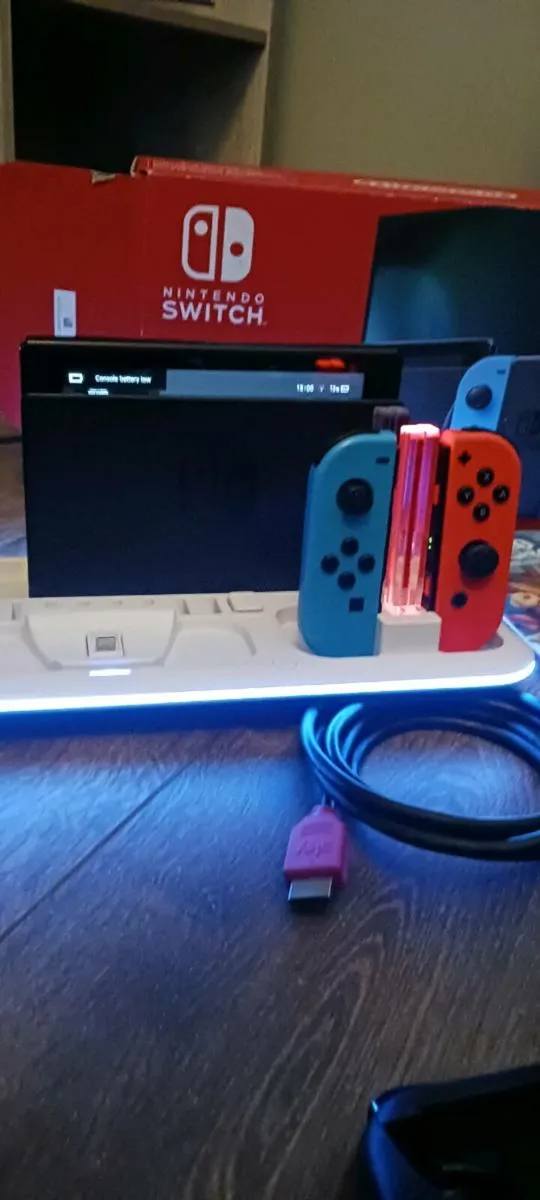 Nintendo switch console plus extras - Image 2
