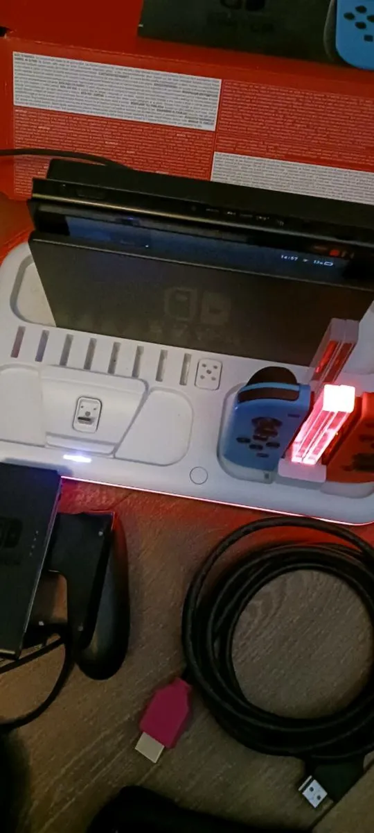 Nintendo switch console plus extras - Image 4