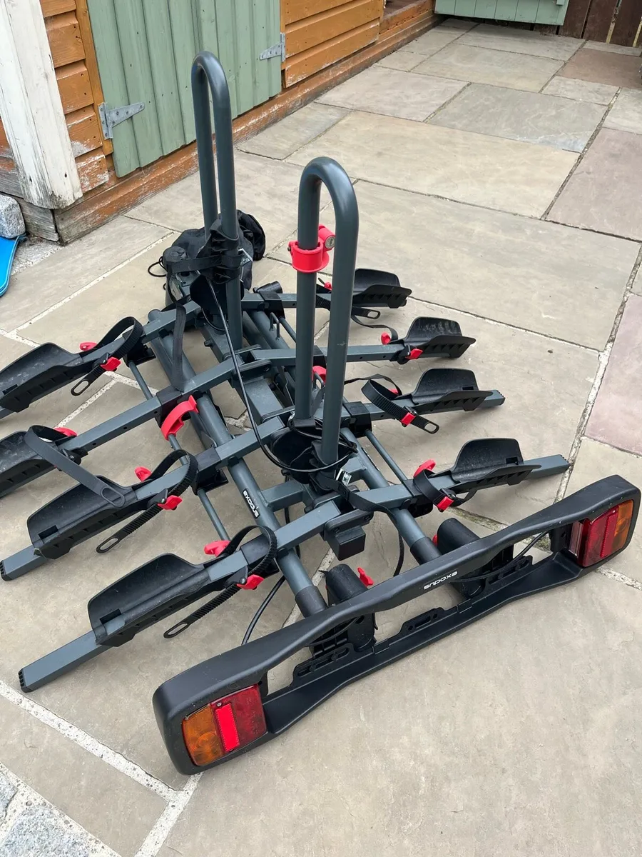 Halfords exodus 4 bike towbar rack - Image 2