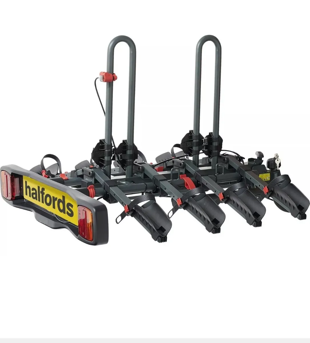 Halfords exodus 4 bike towbar rack - Image 4