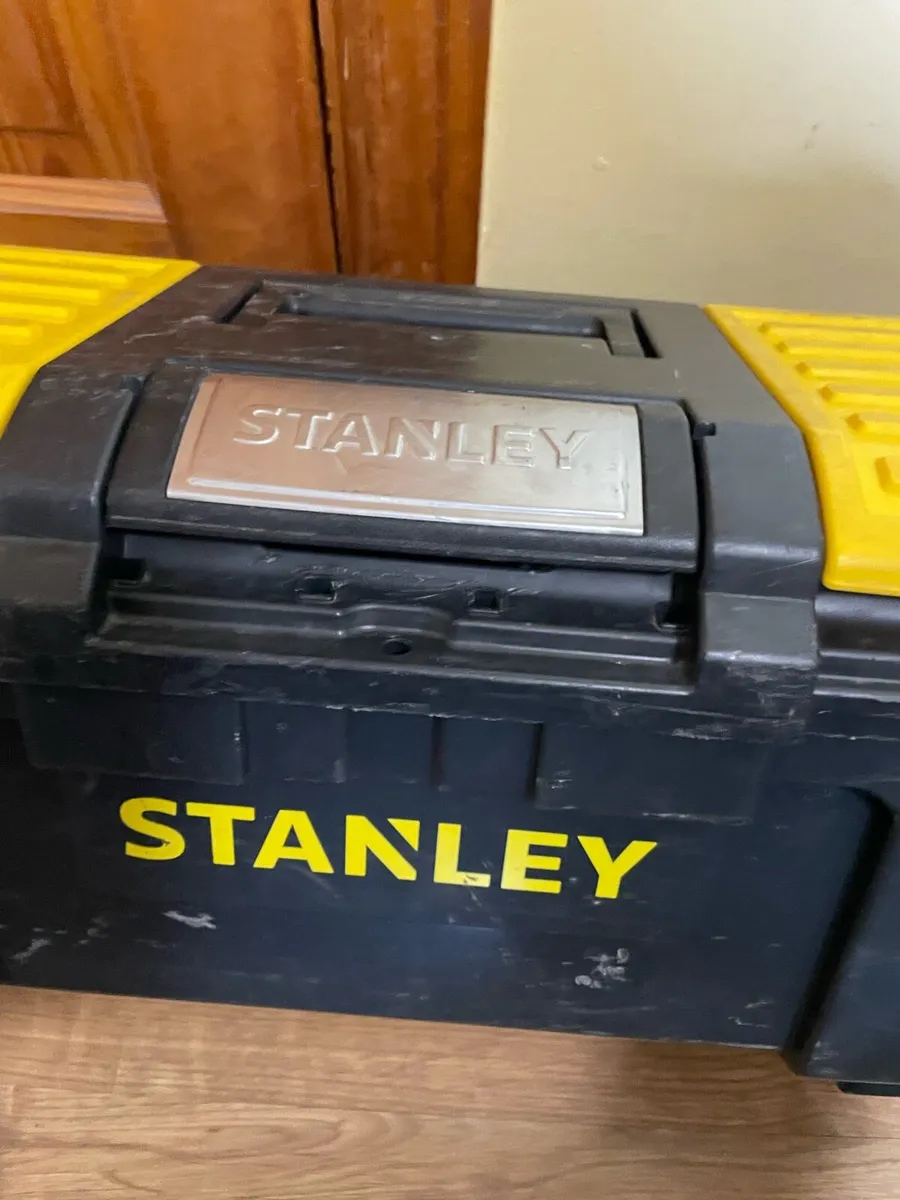 Stanley 24 inch* 10 inch  tool box - Image 1
