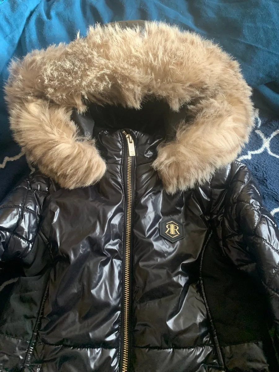 Girls coat age 7-8 River Island - Image 1