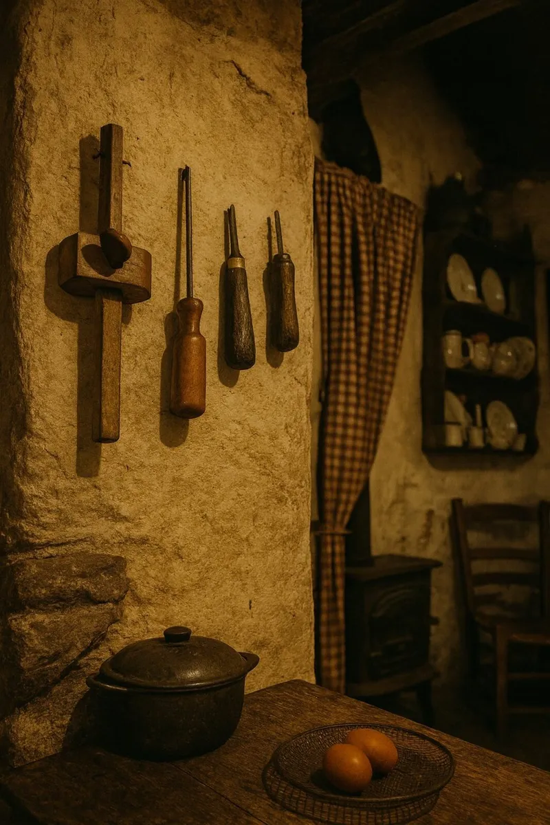 antique vintage TOOLS CARPENTERS wood cottage pub - Image 2