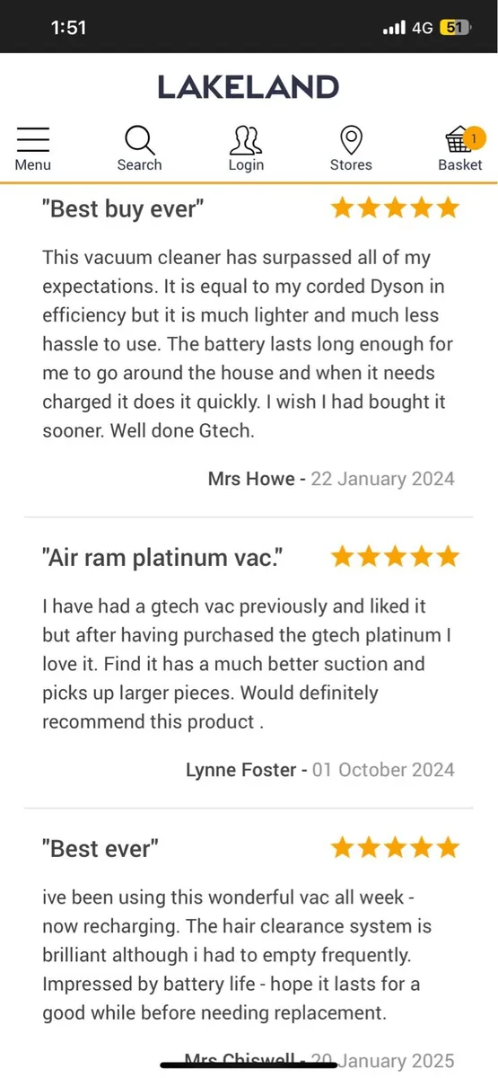 Top of the line cordless vacuum - Image 2