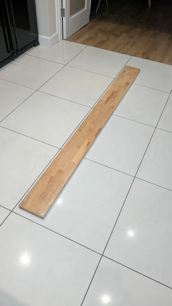 2x Solid Oak Butchers Block - Image 3