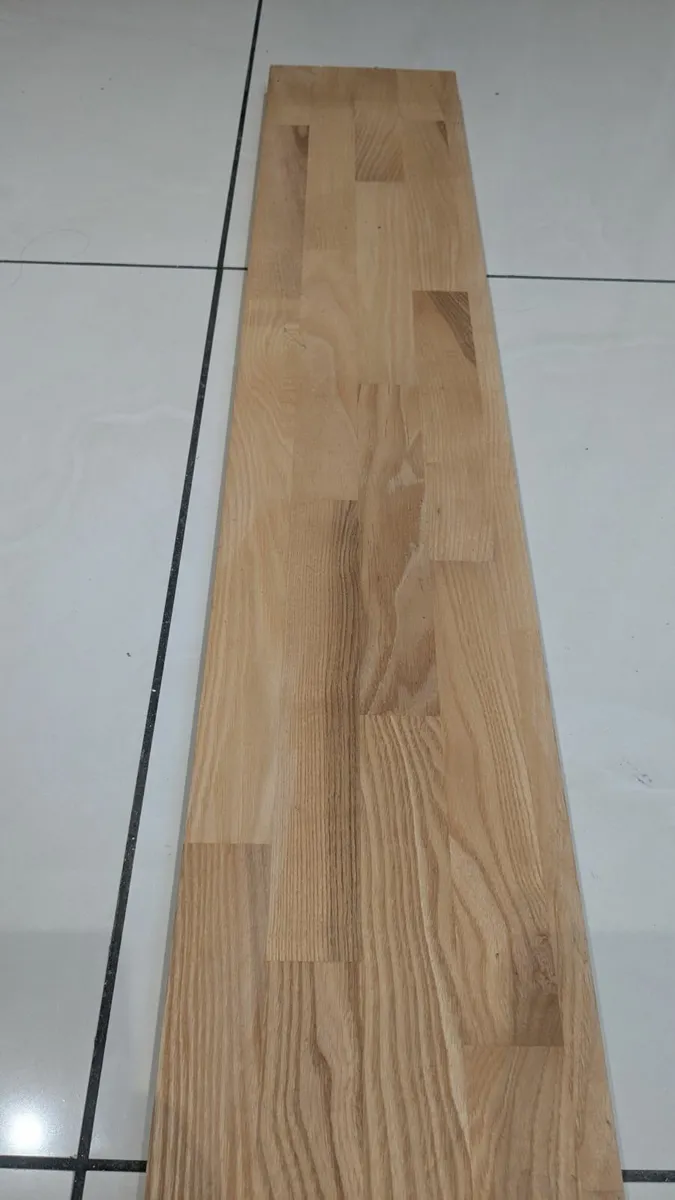 2x Solid Oak Butchers Block - Image 4