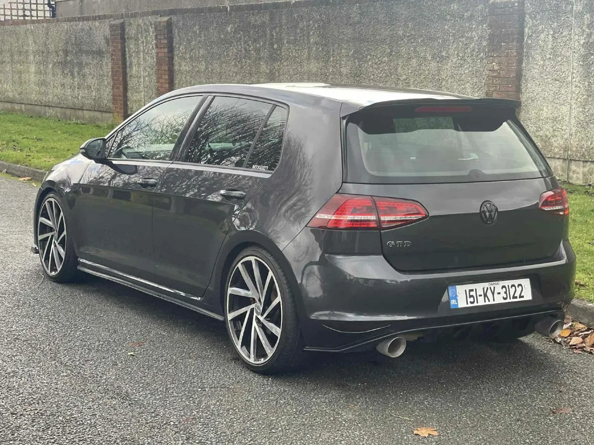 151 Vw Golf Mk7 GTD 184Bhp Fsh Nct Low Miles - Image 3