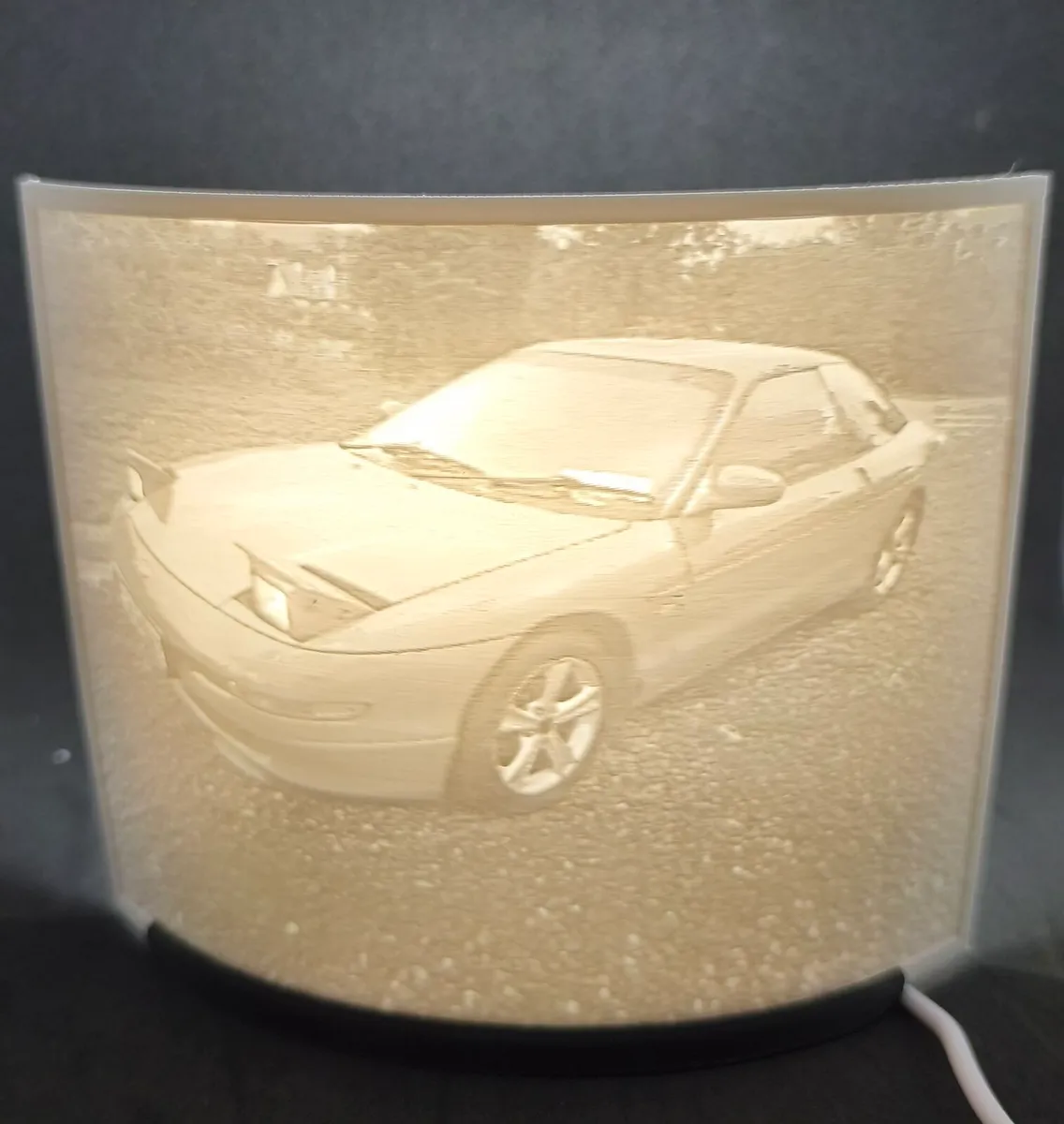 Turn Any Photo into a 3D LED Light Up Curved Litho - Image 1