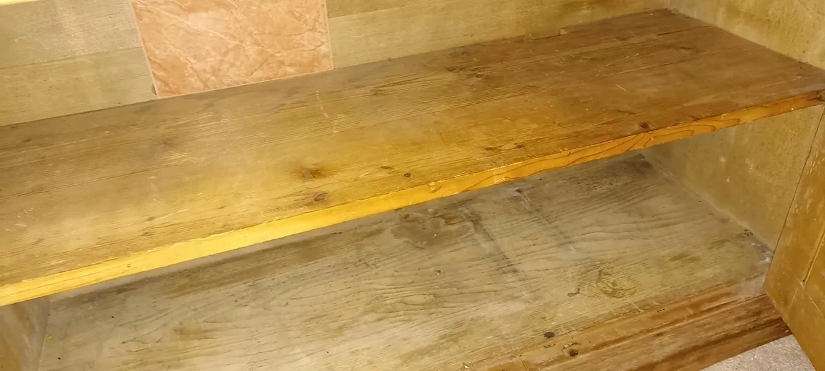 Old Solid Pine Unit - Image 4