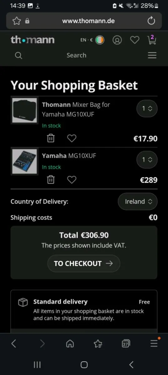 Yamaha Mg10xuf - Image 4