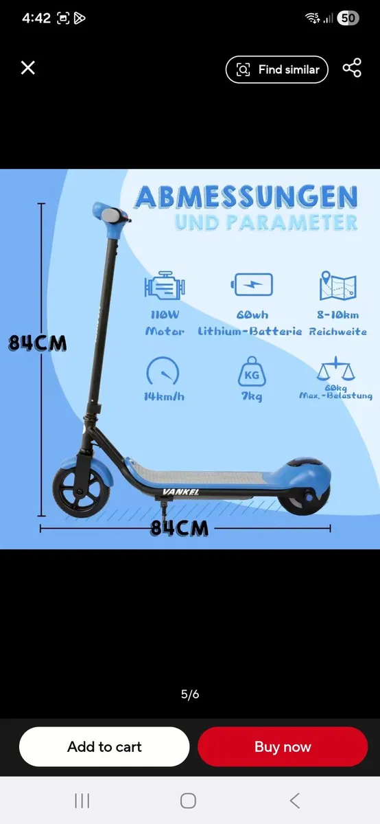 Kids electric scooters brand new two there - Image 2