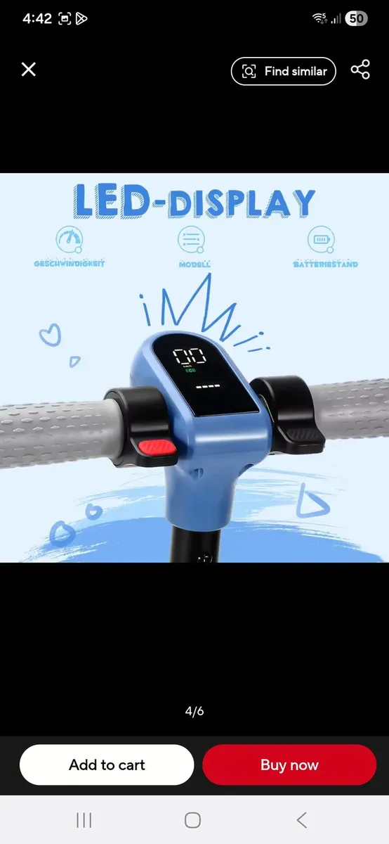 Kids electric scooters brand new two there - Image 3