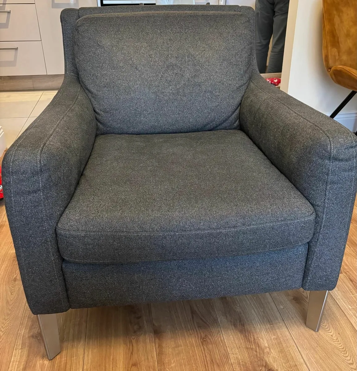 Natuzzi Couch & Armchair - Image 4