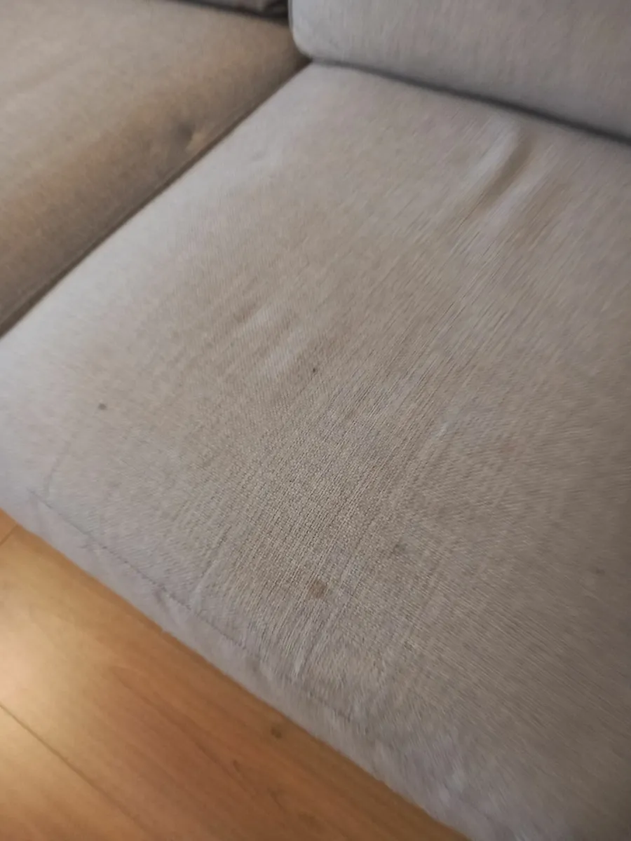 Grey 3 seater couch/sofa - Image 3