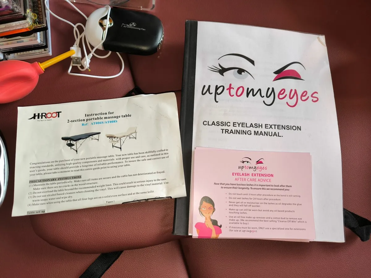 Lash/Massage Table and Equipment - Image 4