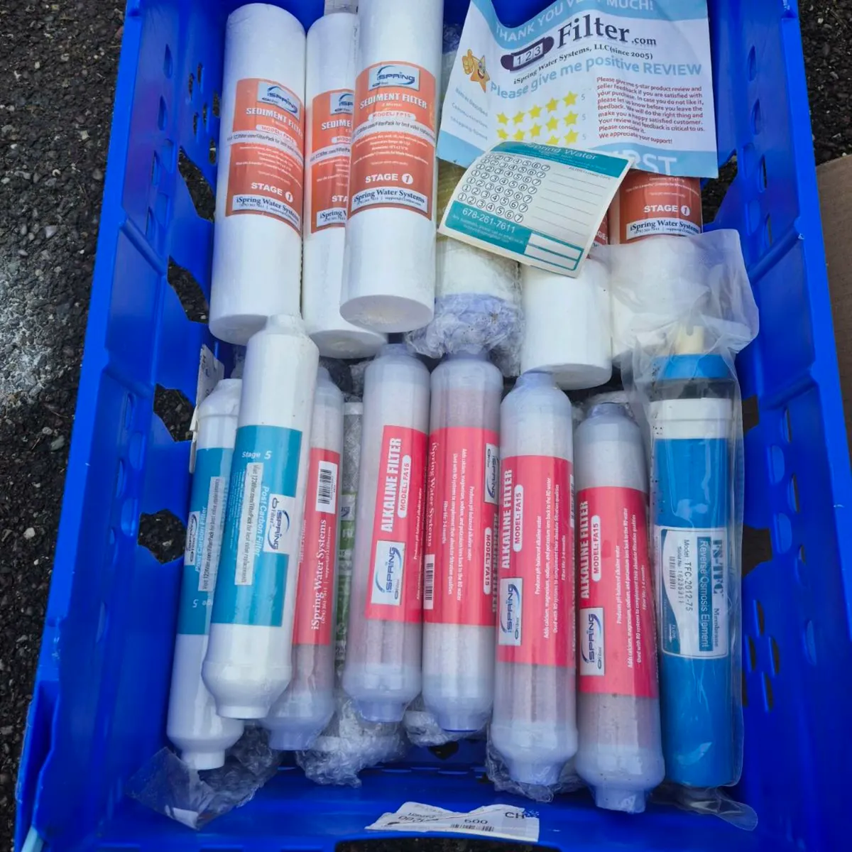 Filters for reverse osmosis system - Image 1