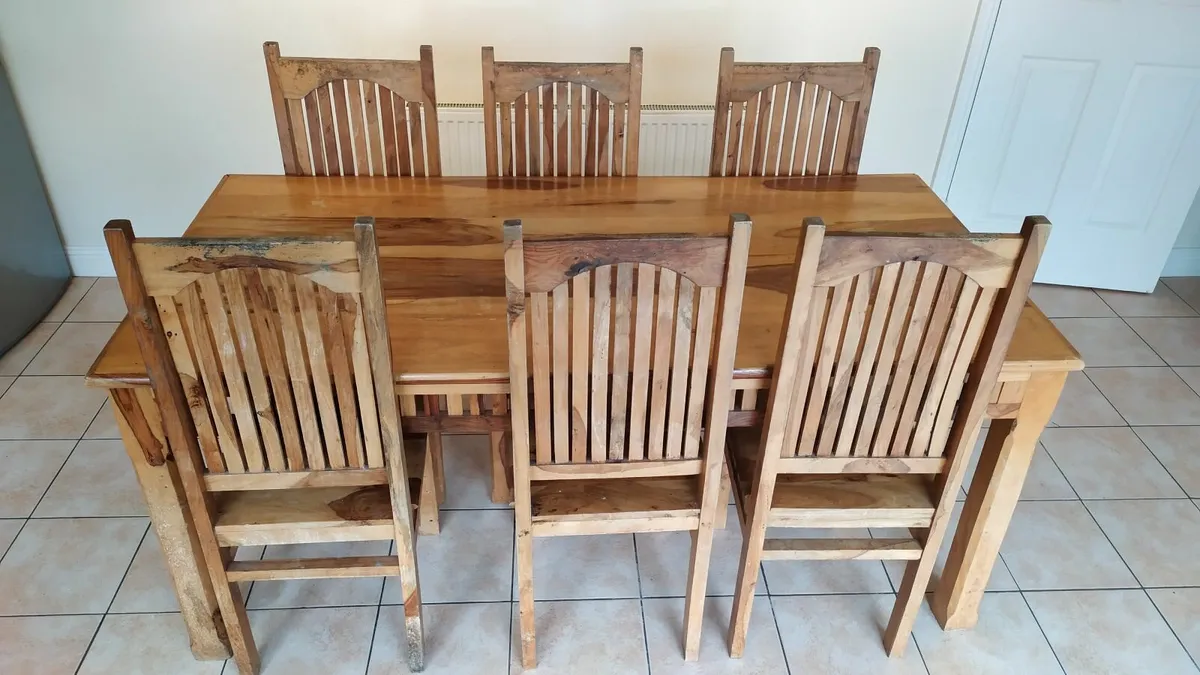Table and 6 chairs - Image 3