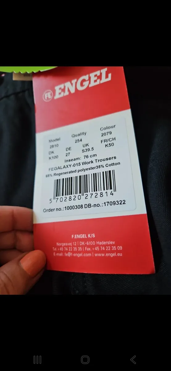 FEGALAXY 015 Work pants - Image 2