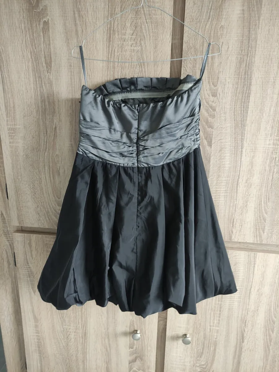 quality new mini dress size s-m grey - Image 3