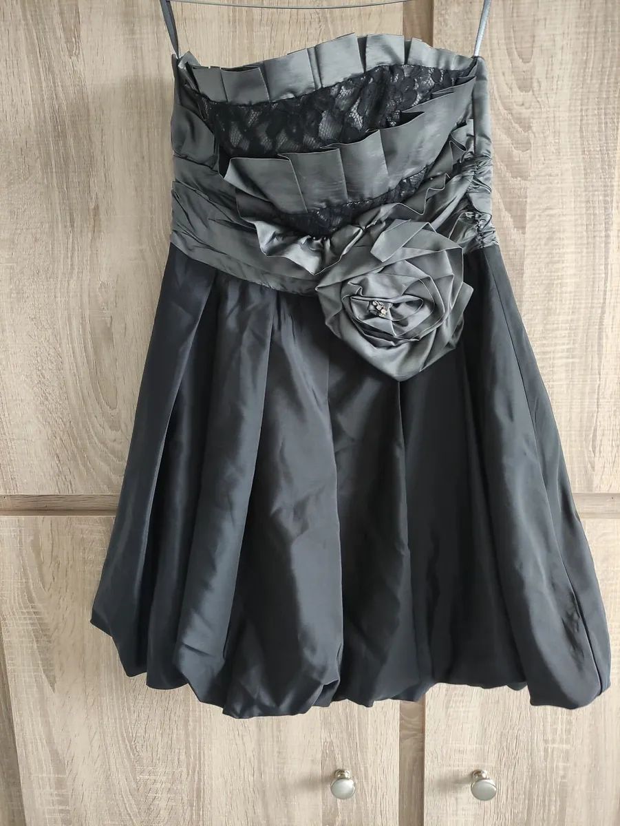 quality new mini dress size s-m grey - Image 4