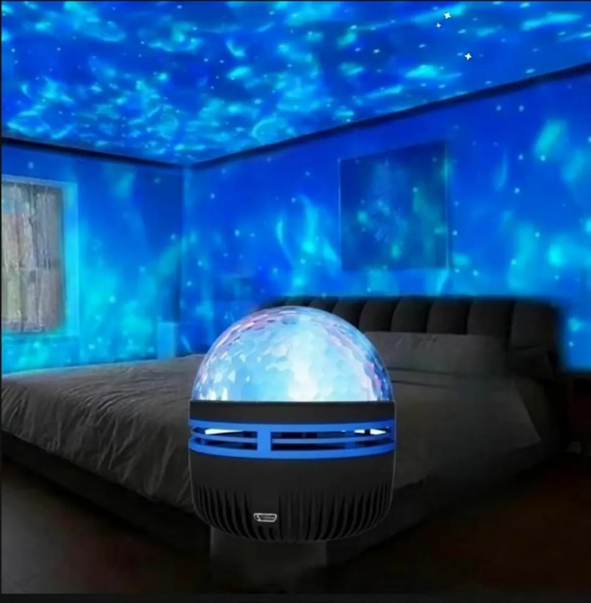 2  AMAZING PORTABLE " NORTHERN LIGHTS" LAMPS - Image 1