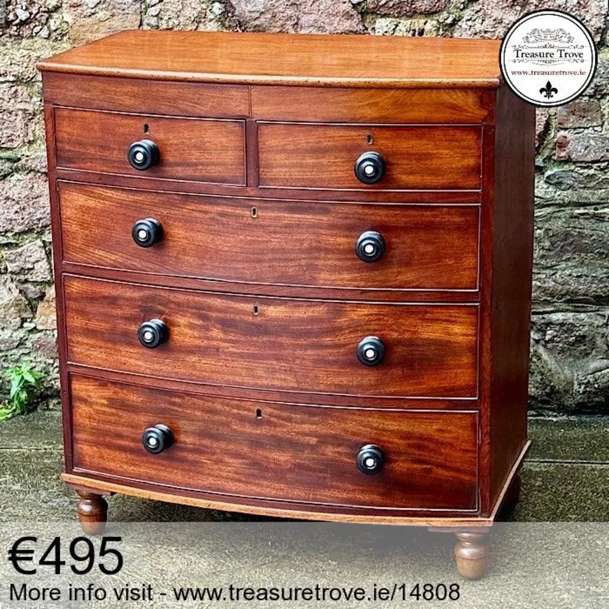 Vintage and Antique Bedroom Chest - Image 2