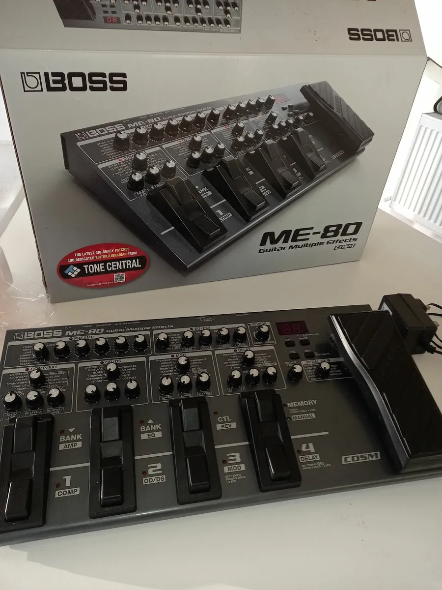 Boss ME80 Multi-Effects Pedal with PSU - Image 2