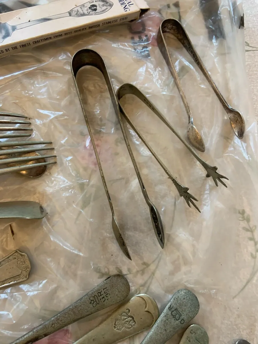 Antique Cutlery mixed lot as found - Image 3