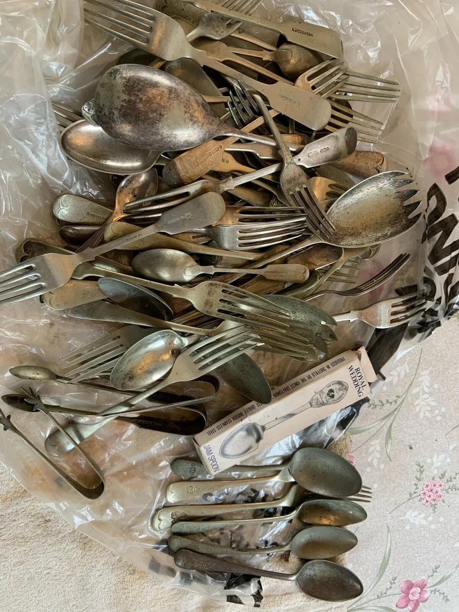 Antique Cutlery mixed lot as found - Image 4