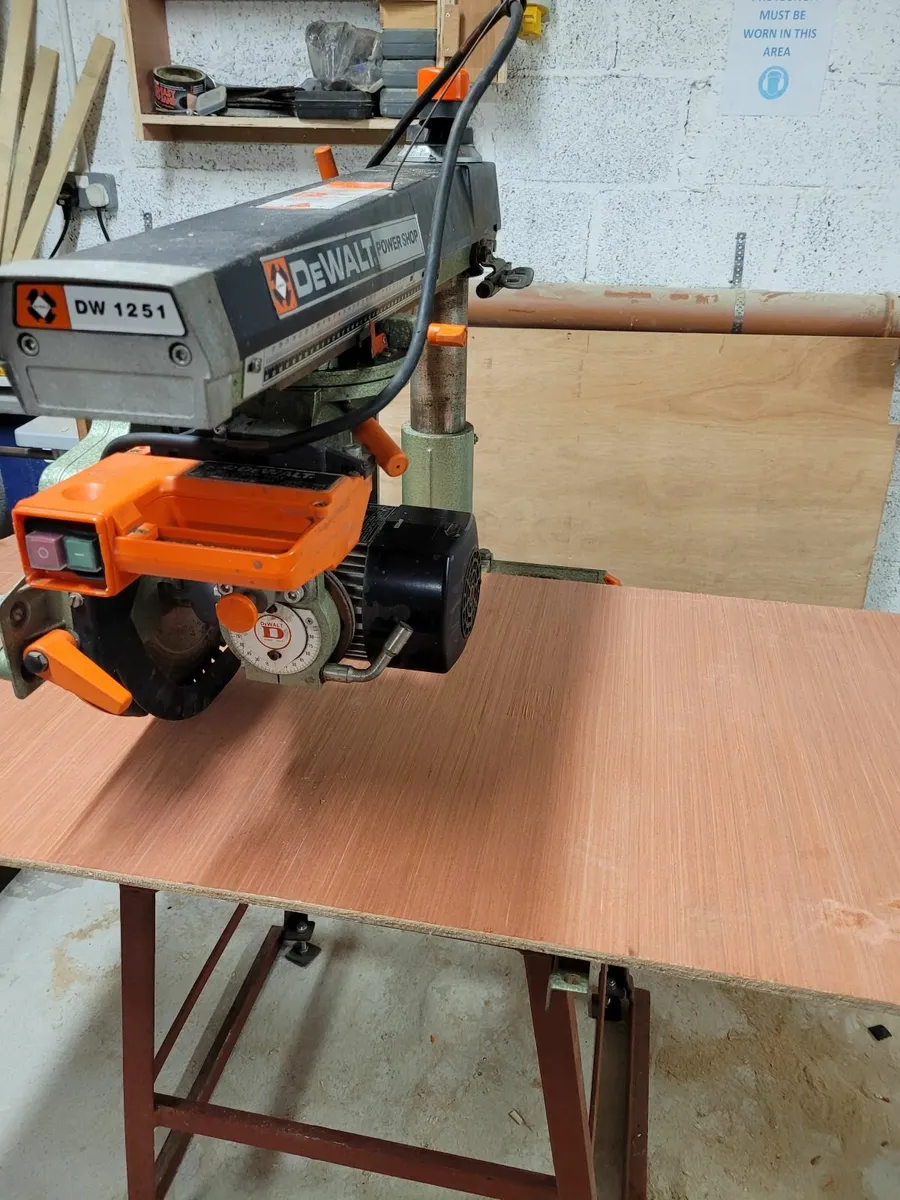 Radial arm saw Dewalt - Image 2