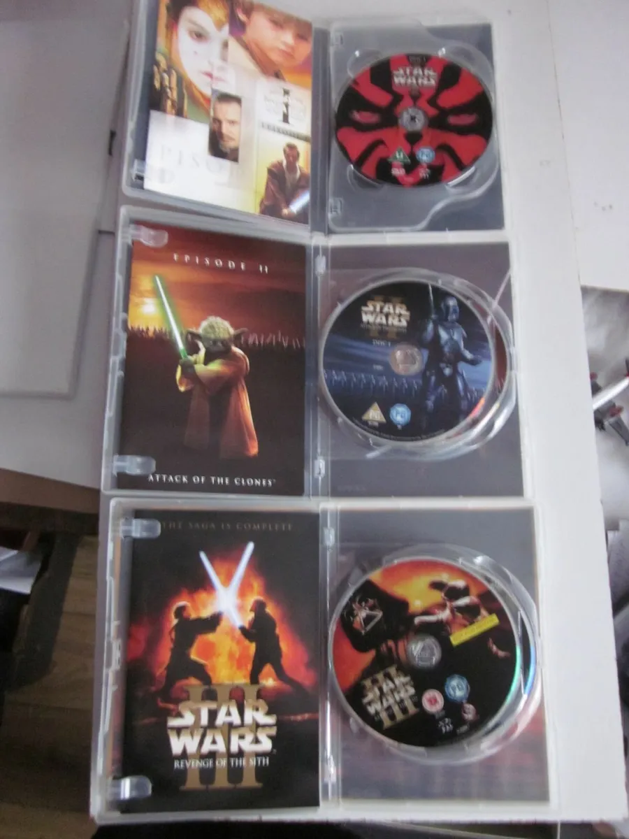 Star Wars 1-6 Dvd Set + Others - Image 3