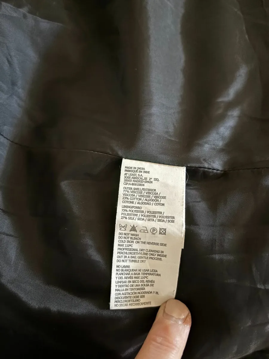 Black Ladies Coat - Image 3