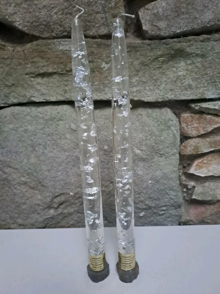 2 decorative candles - Image 1