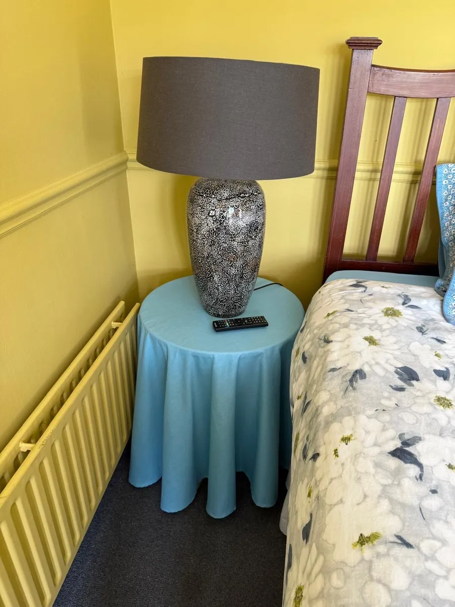 Two side tables with cover - Image 1