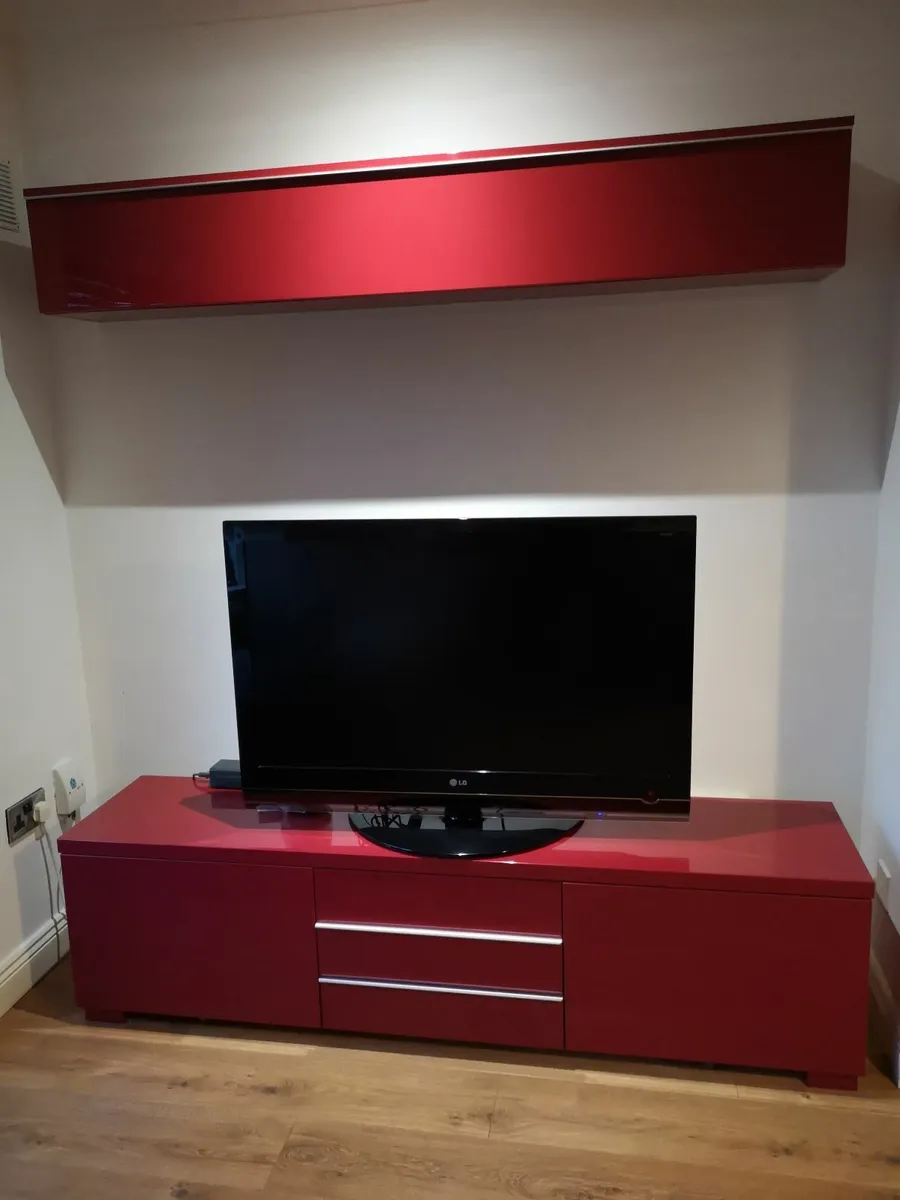 TV stand and shelf