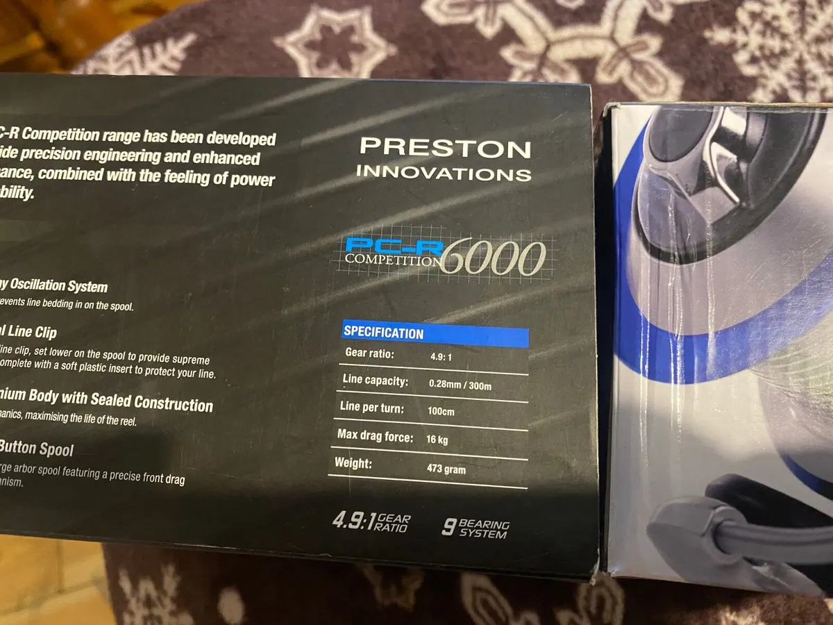 Fishing Reel Preston 6000 - Image 1