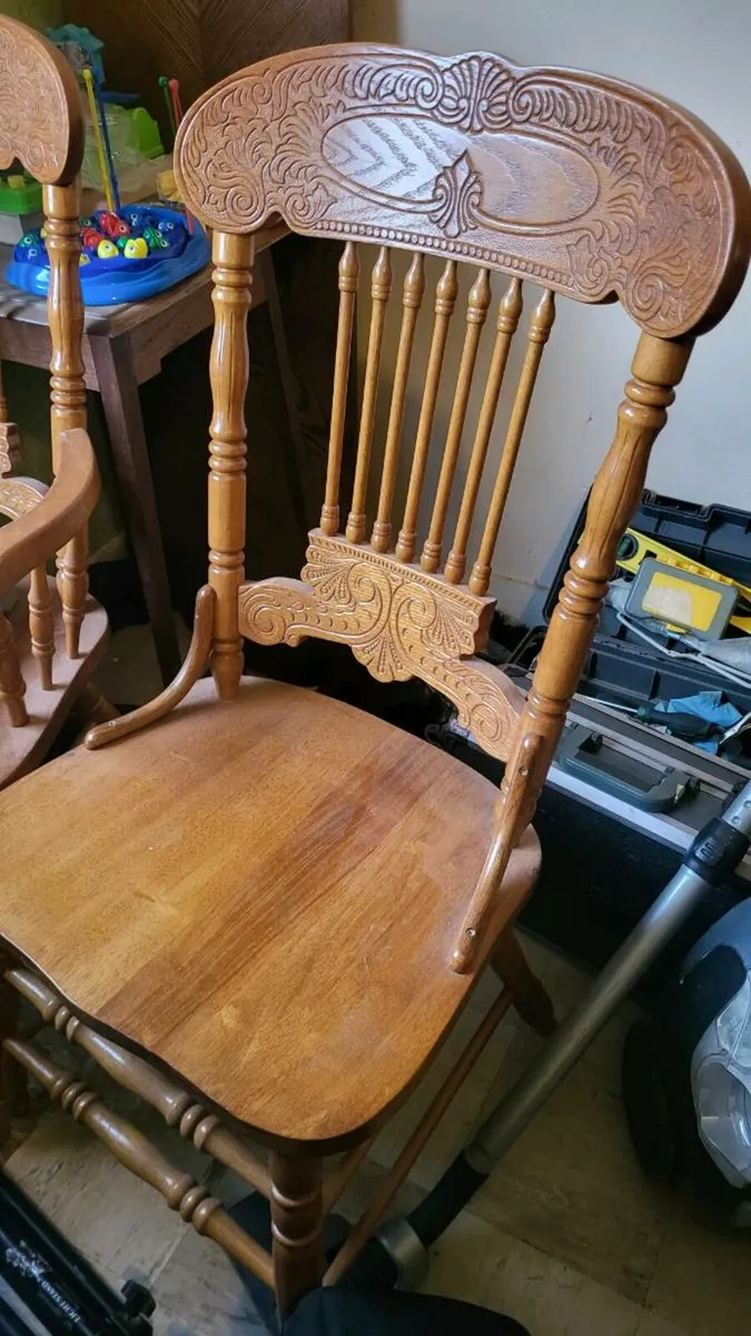 EXTENDABLE VINTAGE DINING TABLE - Image 2