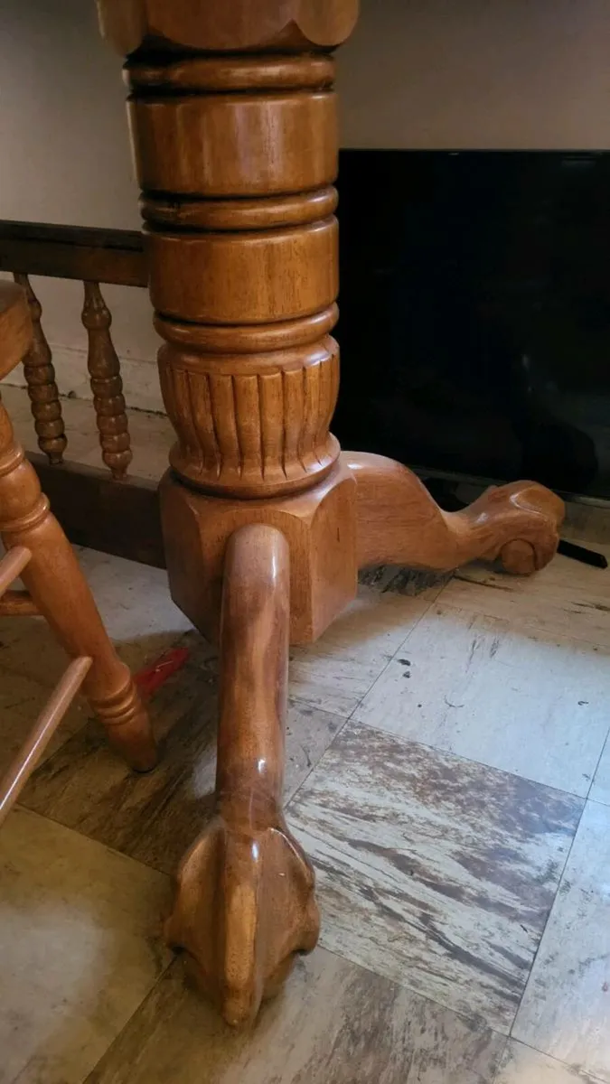 EXTENDABLE VINTAGE DINING TABLE - Image 3