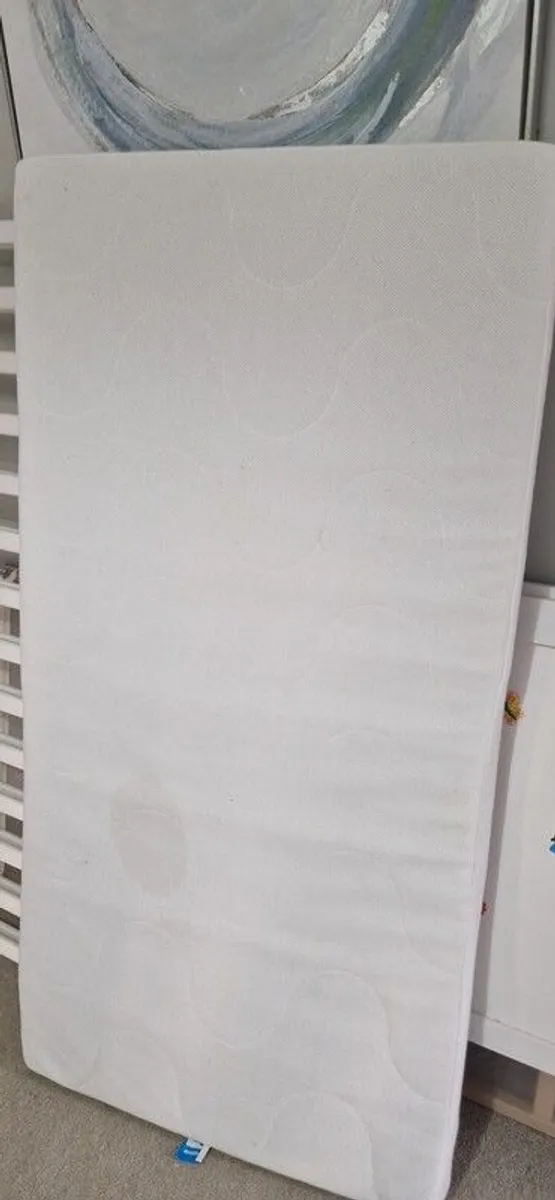 Ikea Sundvik baby cot with mattress - Image 4