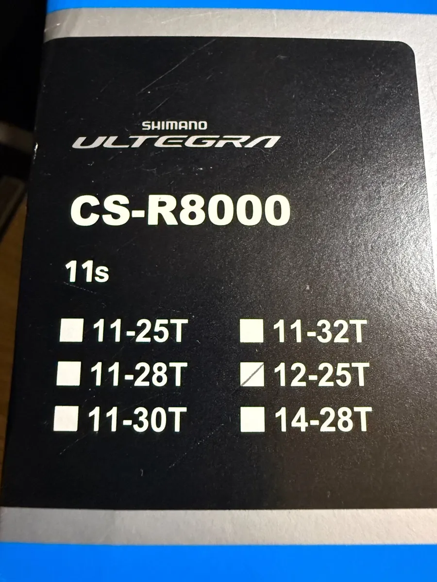 Shimano Ultegra CS-R8000 (12-25T) Cassette Sprocke - Image 2