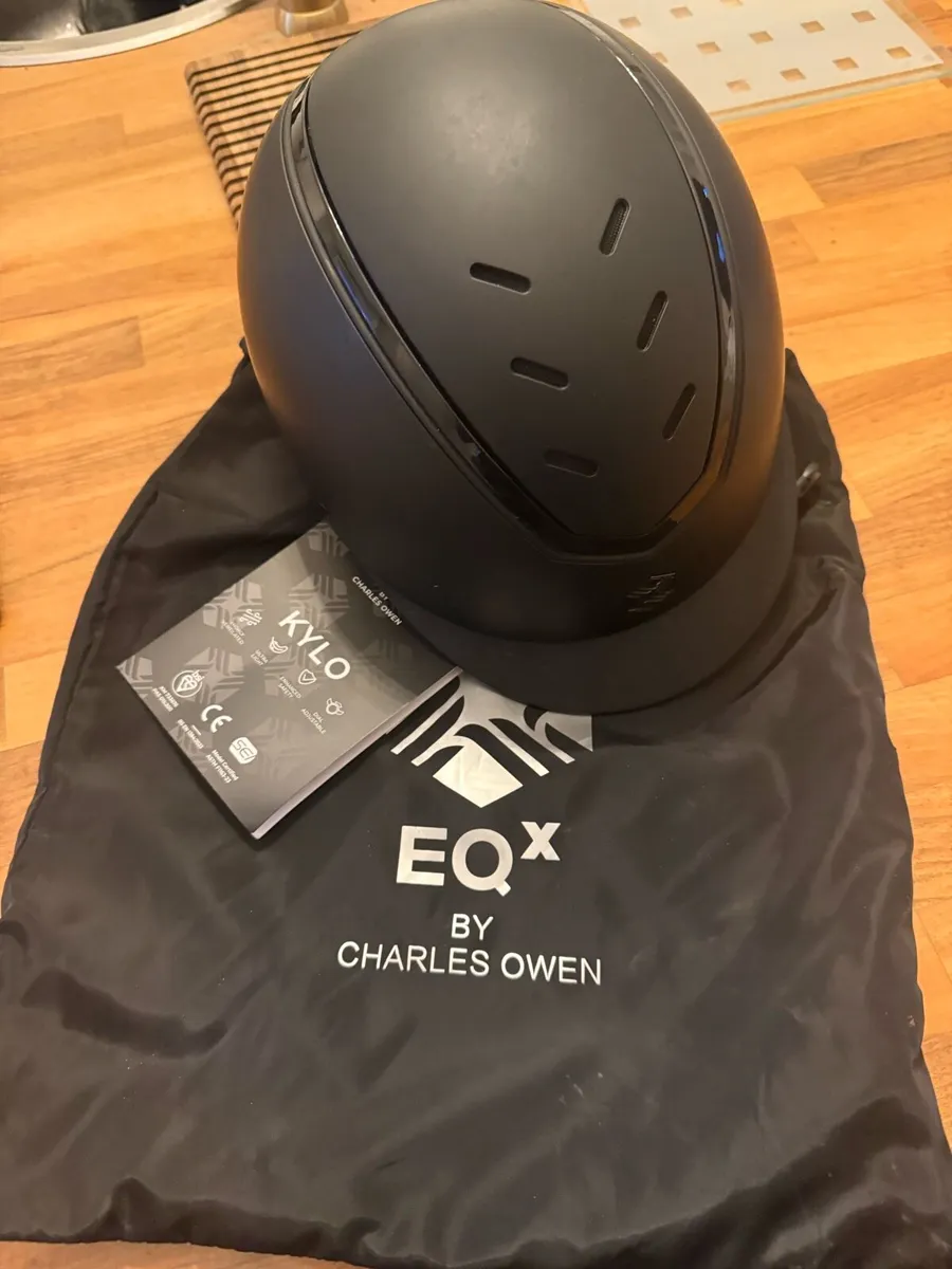 Charles Owen Kylo Riding Helmet - Image 1