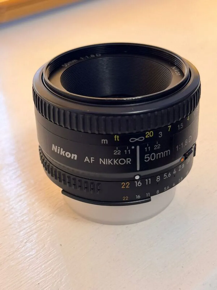 Af-s Nikkor 50mm F/1.8g - Image 2