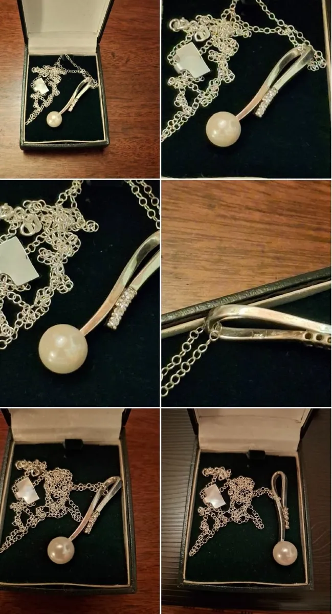 DESIGNER-QUALITY New Sterling Silver & Pearl ...