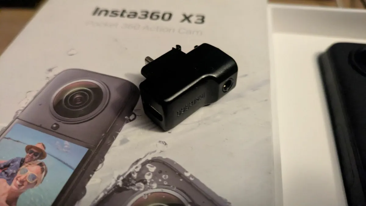 Insta360 X3 & Mic Adapter - Image 2