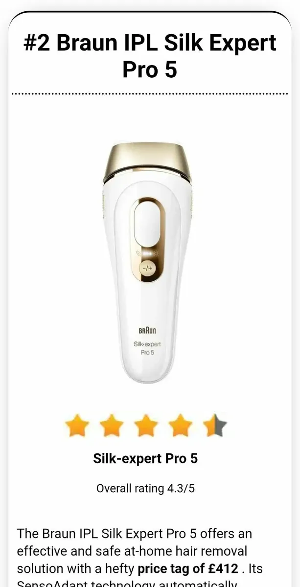 x BRAUN - Silk-expert Pro 5 PL5124 IPL Hair Remova - Image 3