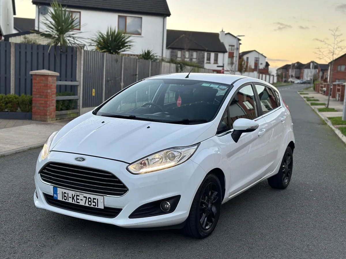 161 ford fiesta zetec 1.5diesel with nct and tax - Image 1