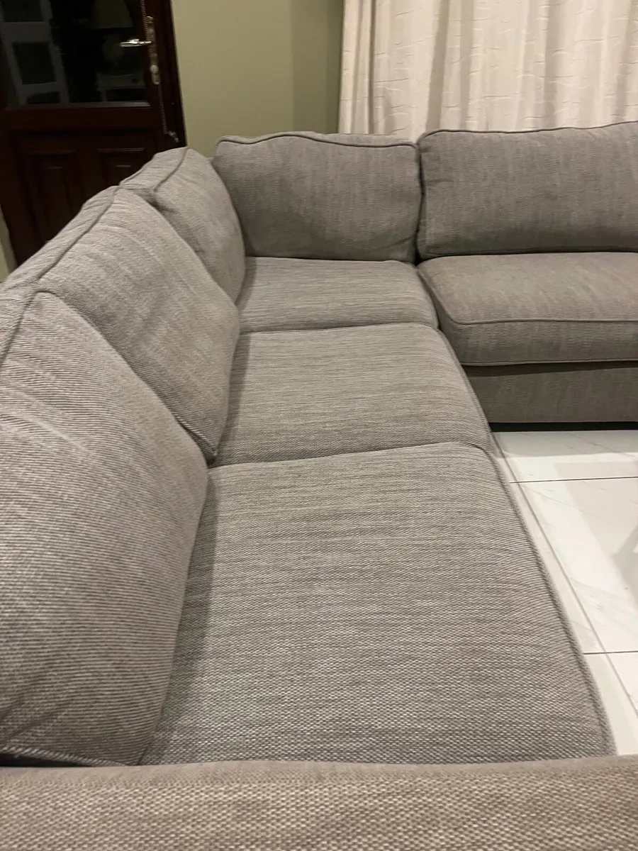 Corner sofa  grey - Image 2