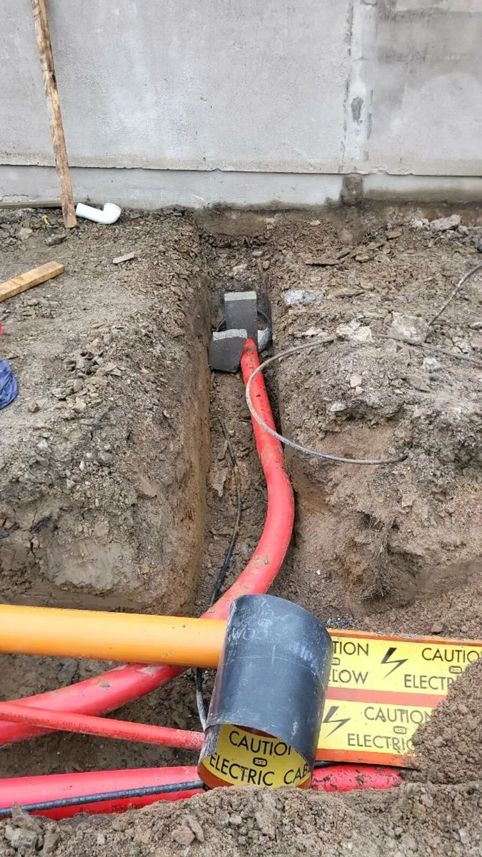 Digger and driver hire/concrete/groundworks - Image 3